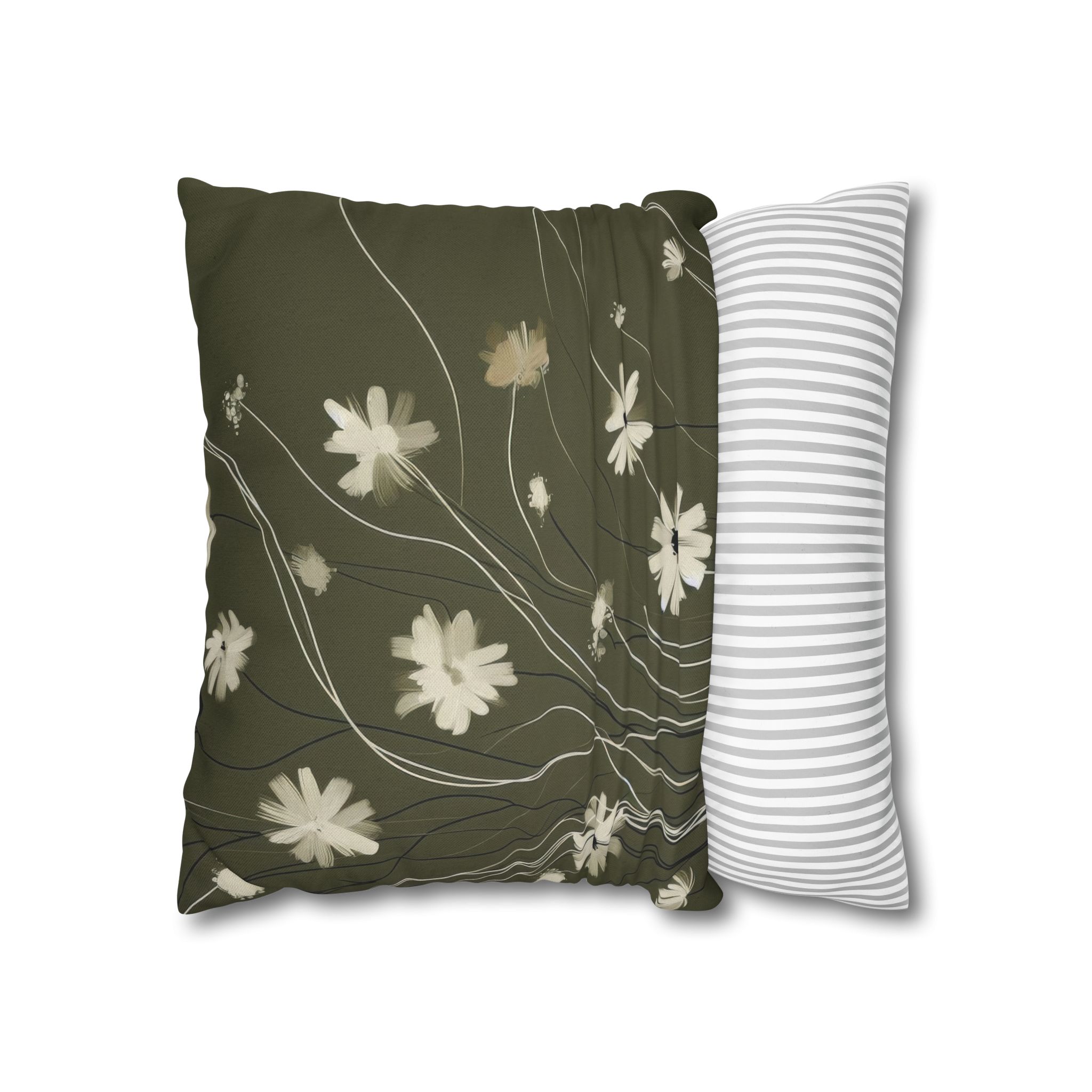 Olive Meadow Pillowcase