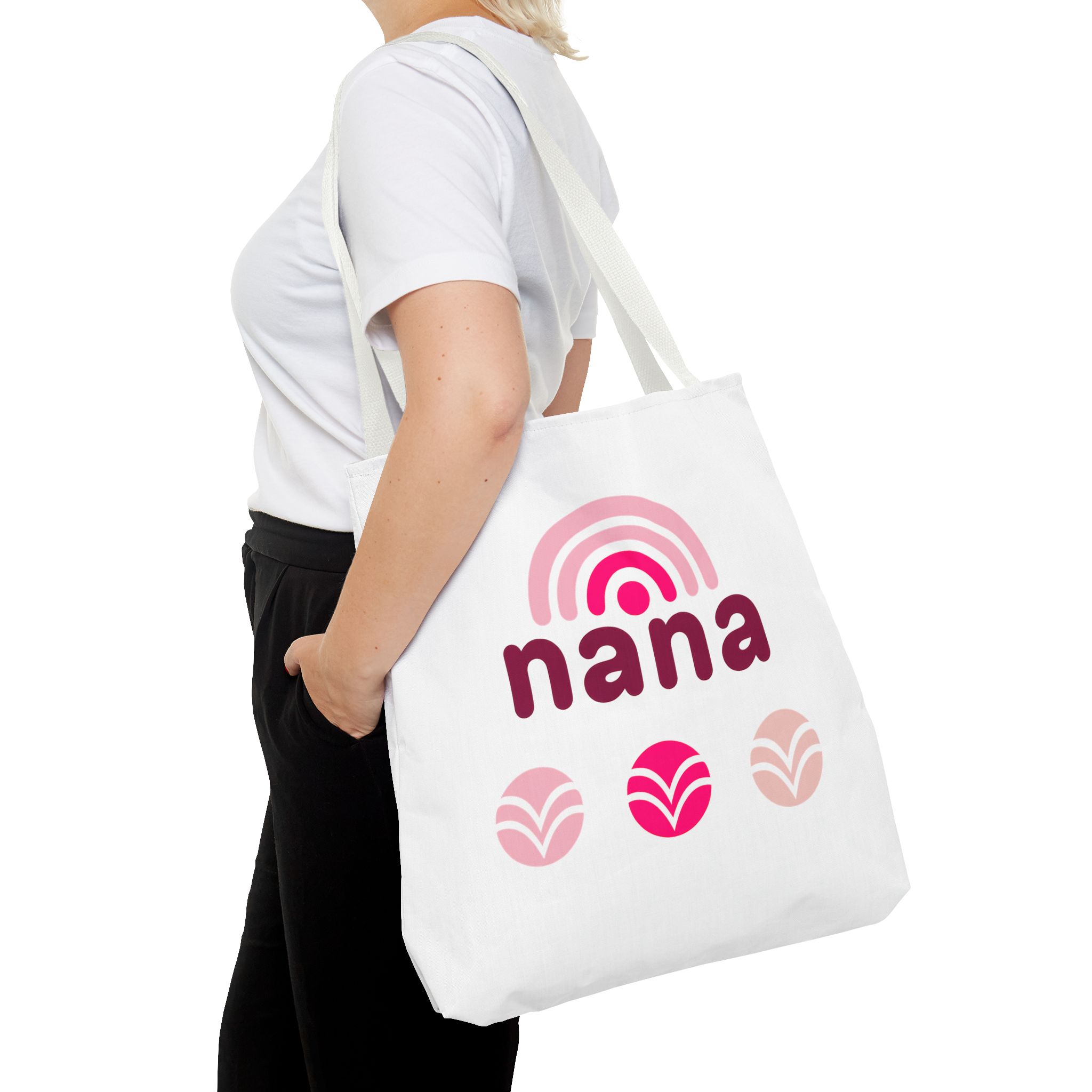 Rainbow Nana Tote Bag