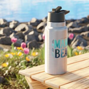 Mama Bear Water Bottle 32oz