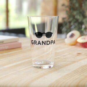 Cool Grandpa Pint Glass 16oz