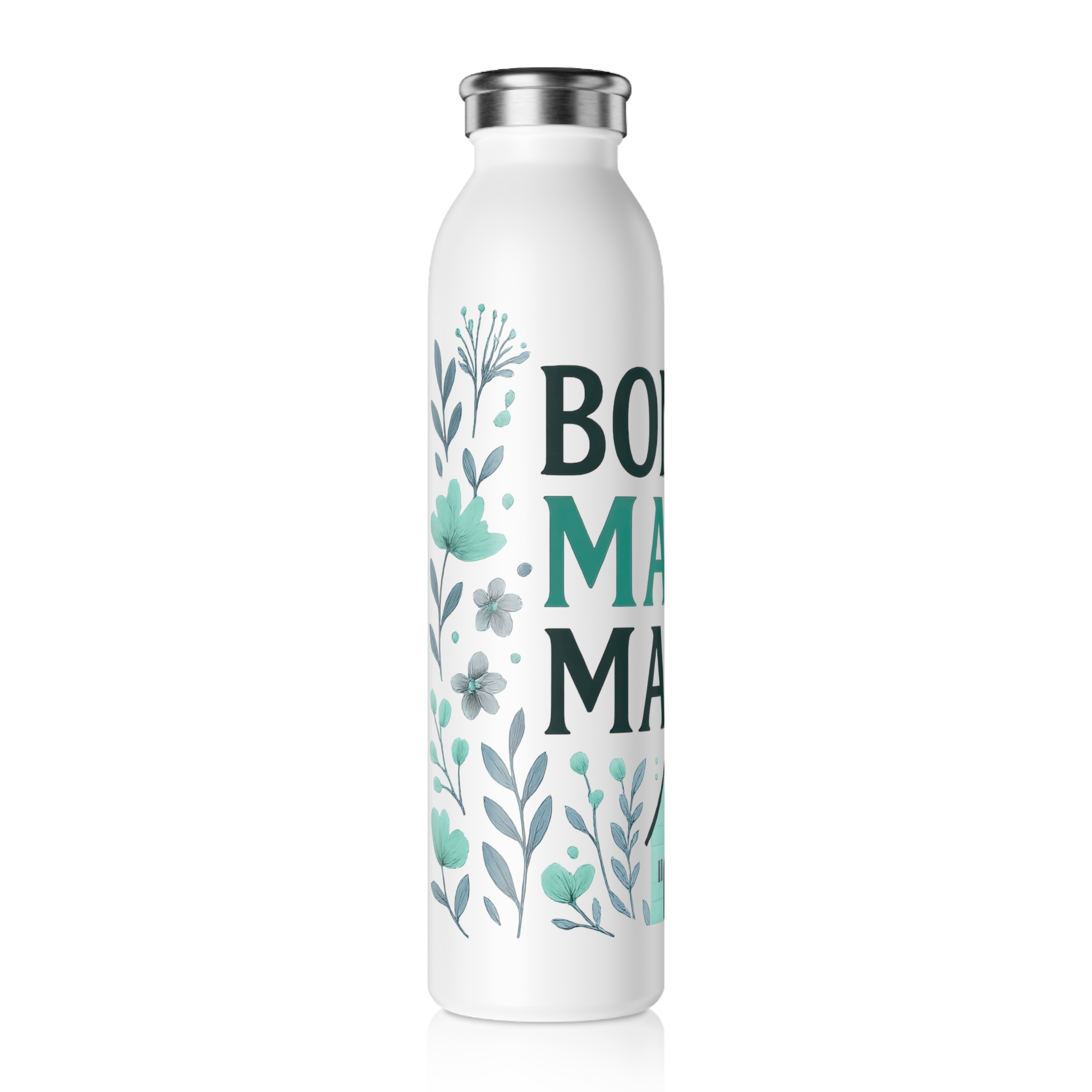 Bonus Mama Magic Stainless Steel Slim Water Bottle