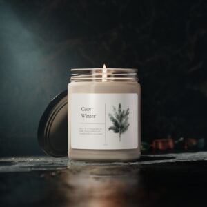 Cozy Winter Soy Candle, 9oz