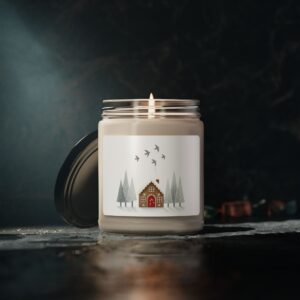 Gingerbread House Soy Candle 9oz