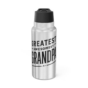 Greatest Grandpa Water Bottle 32oz
