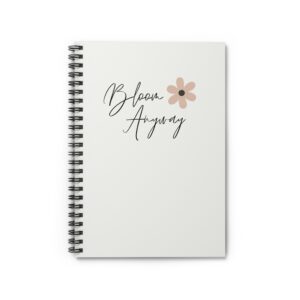 Bloom Anyway 8″ Compact Spiral Notebook
