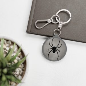 Spider Keychain Tag