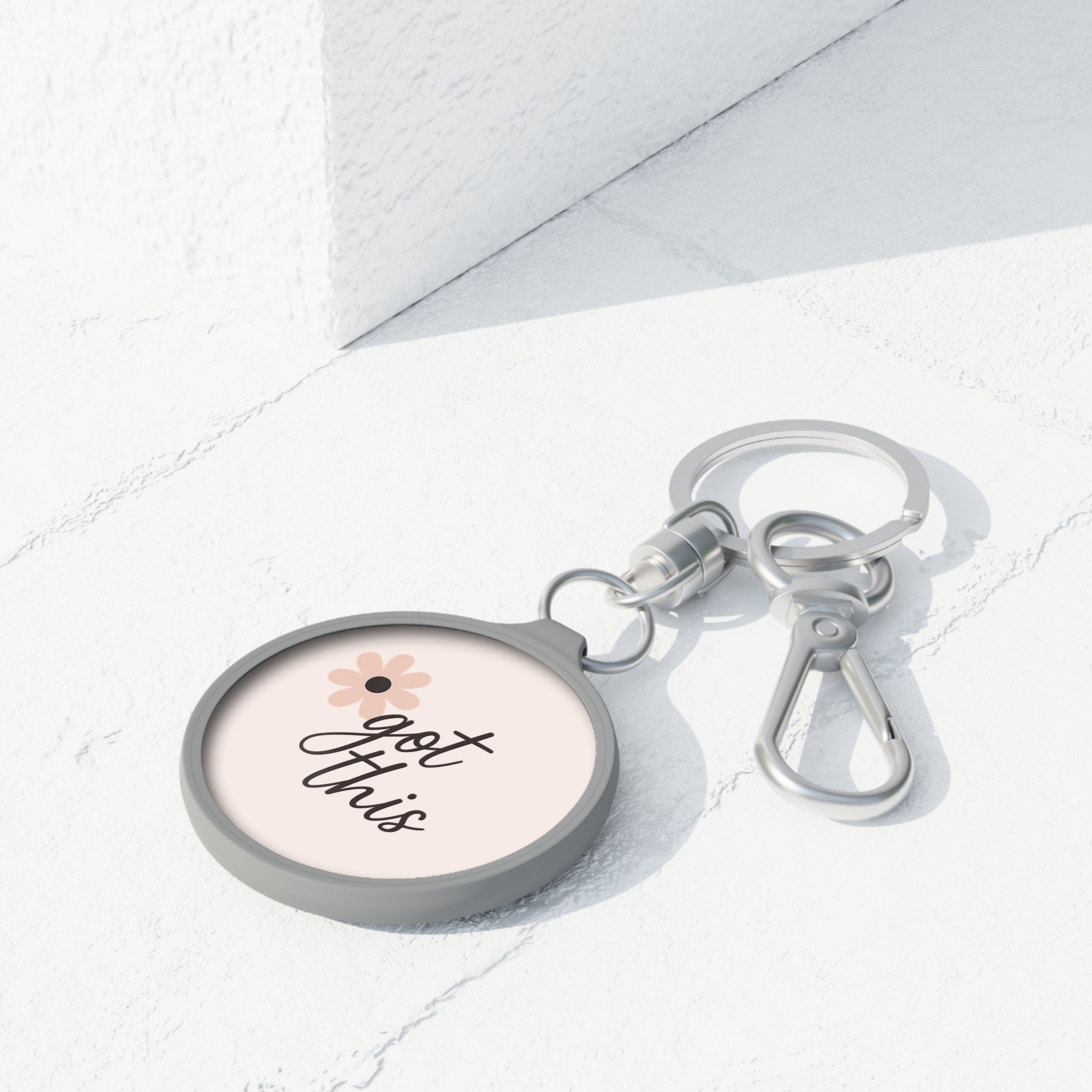 Got This Wildflower Keychain Tag