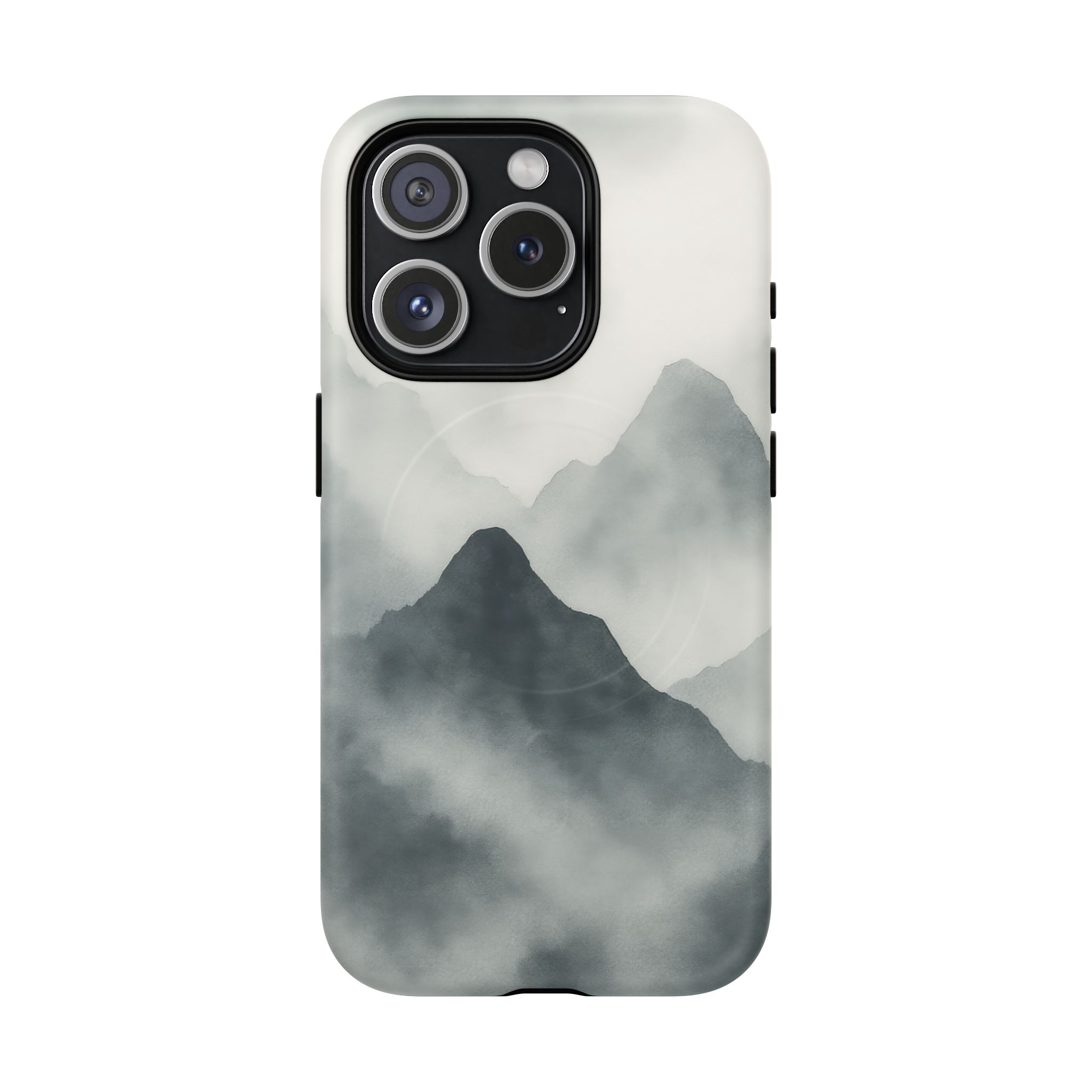 Gray Himalayan Fog Magnetic Phone Case
