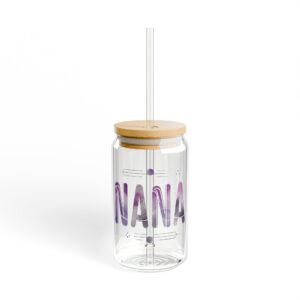Amethyst Nana Glass Tumbler