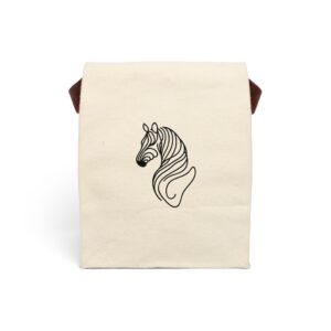 Abstract Zebra Lunch Tote