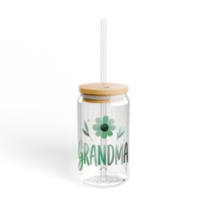 Grandma Willow Mist Glass Tumbler