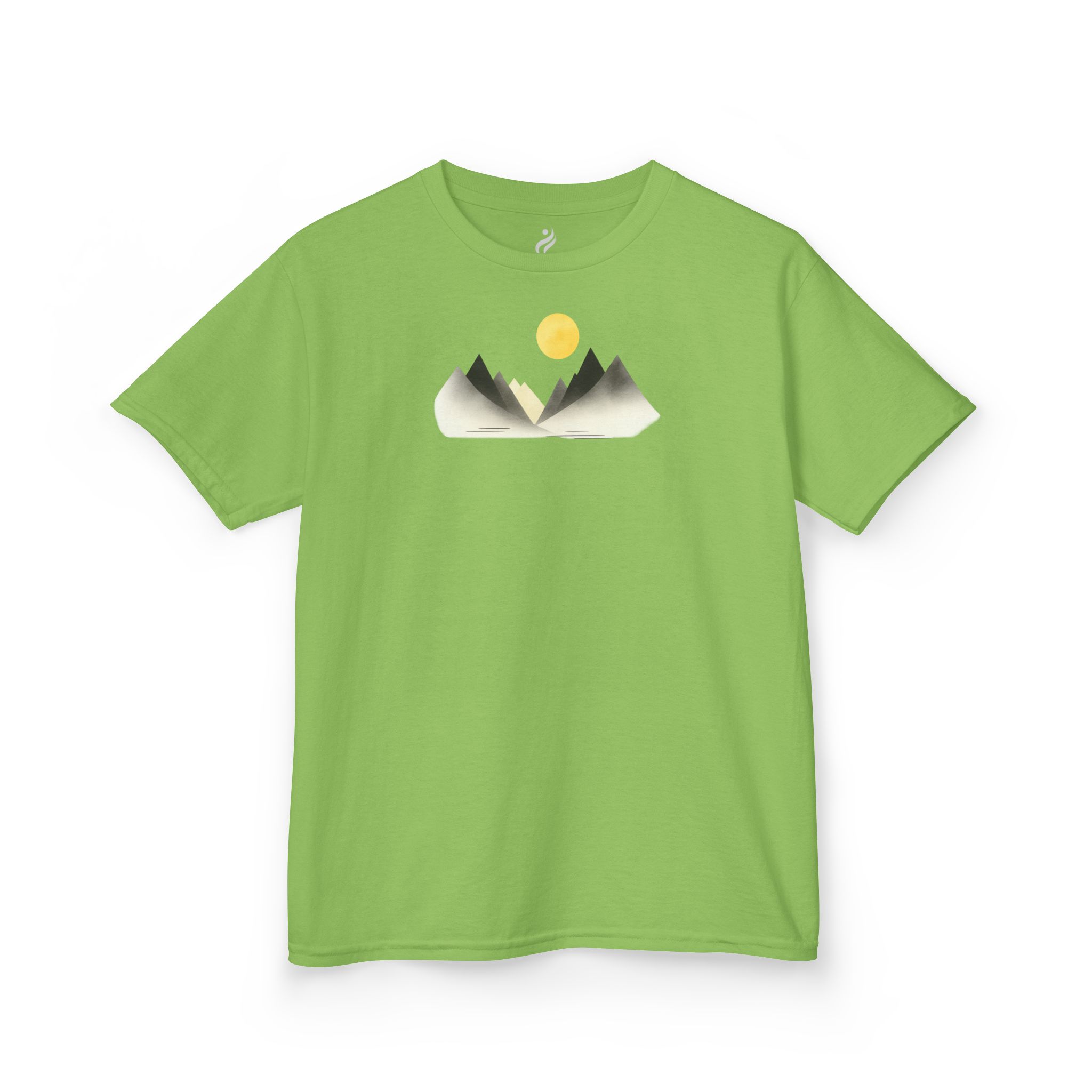 Geo Mountain Sunrise Youth T-Shirt