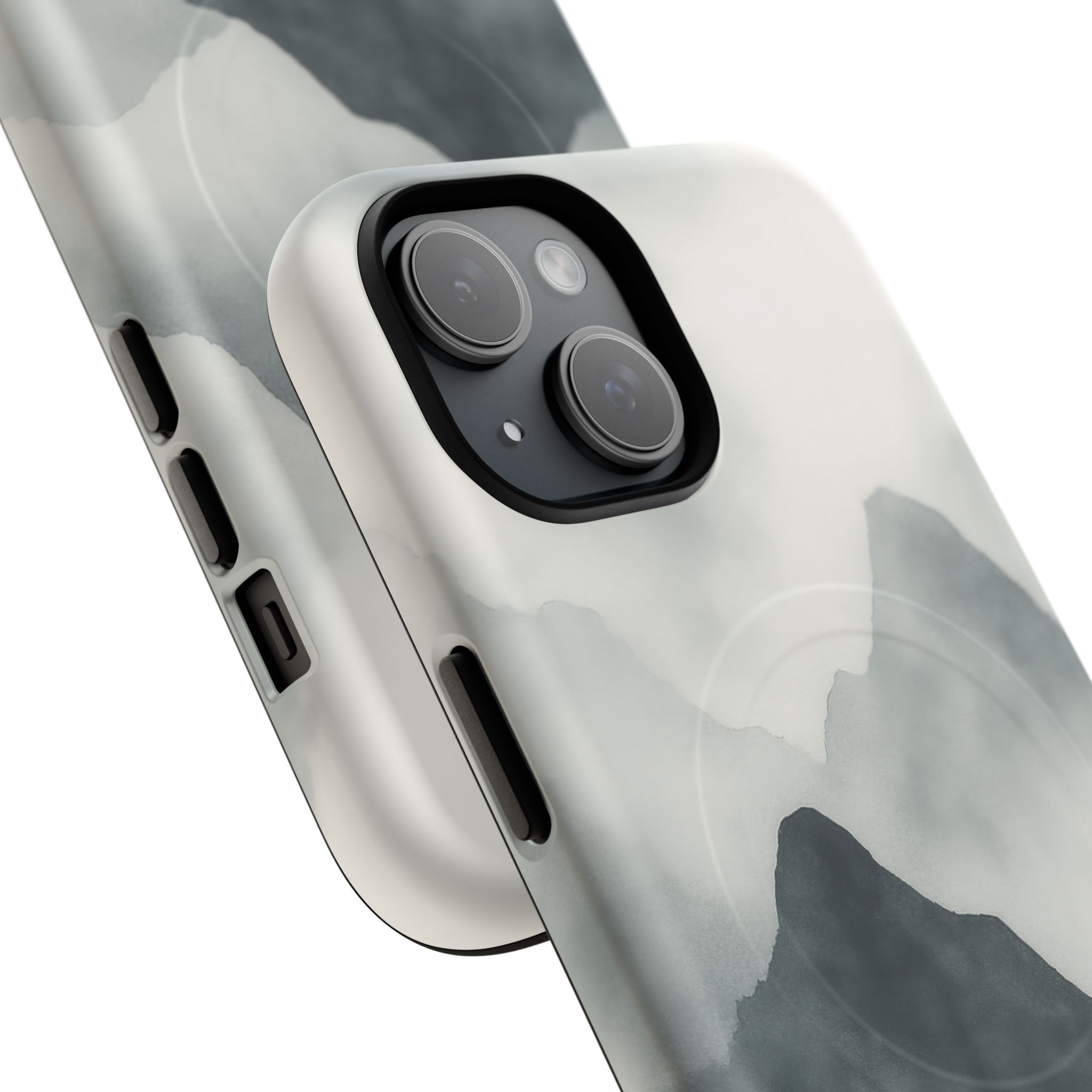 Gray Himalayan Fog Magnetic Phone Case