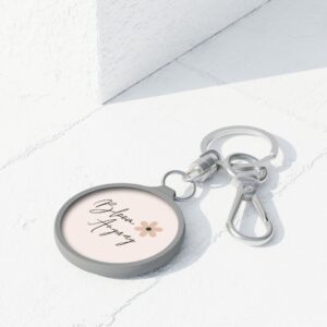 Bloom Anyway Keychain Tag