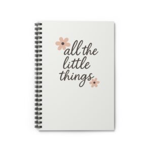 All the Little Things 8″ Compact Spiral Notebook