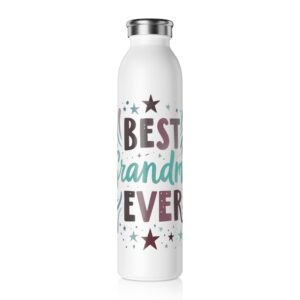 Best Grandma Ever Teal Stainless Steel Water Bottle