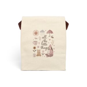 All the Little Things Art Lunch Tote