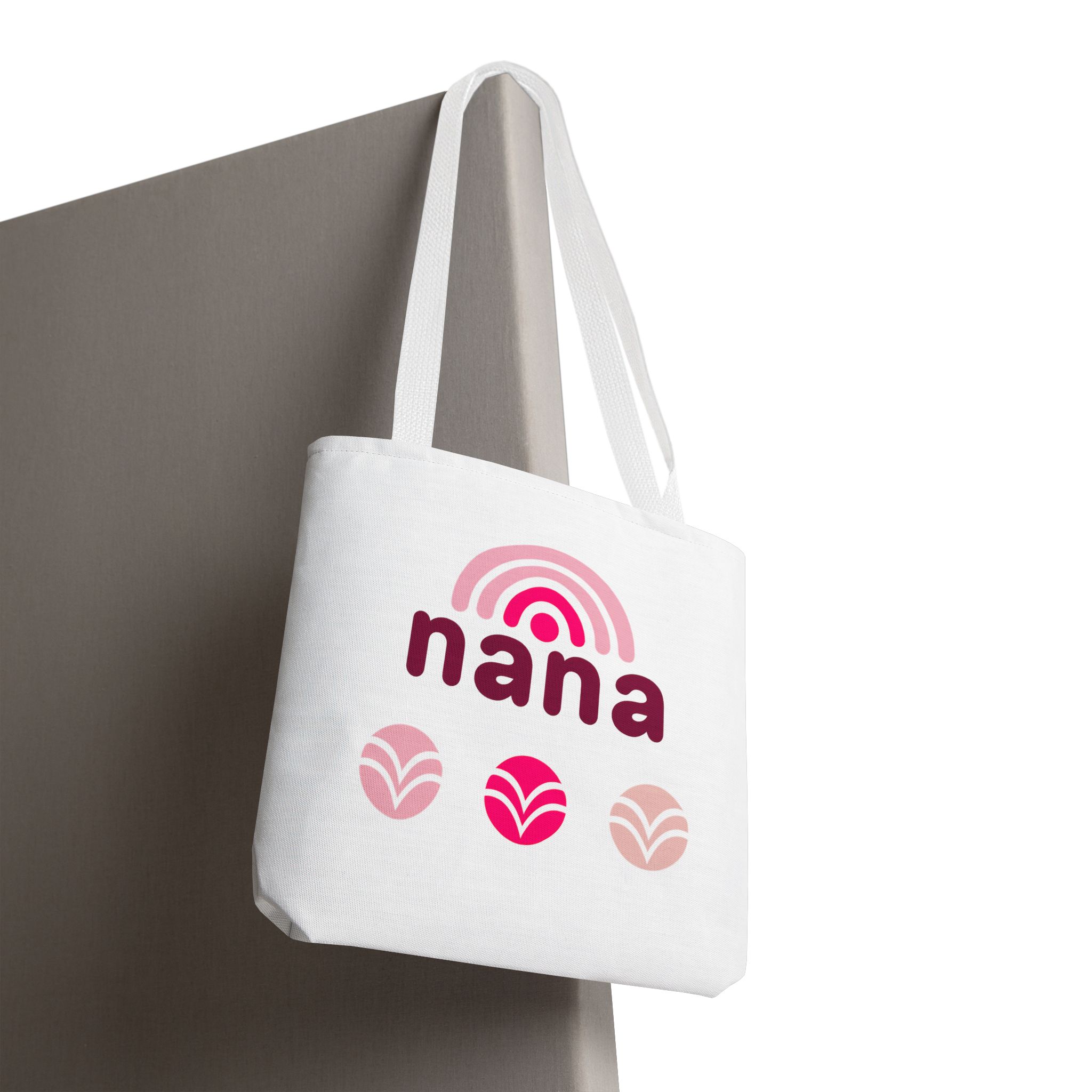 Rainbow Nana Tote Bag