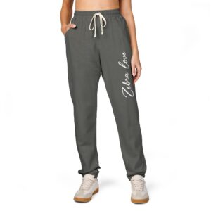 Zebra Love Pepper Comfort Colors Fleece Sweatpants