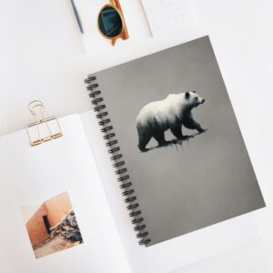 Shadow Grizzly 8″ Compact Spiral Notebook