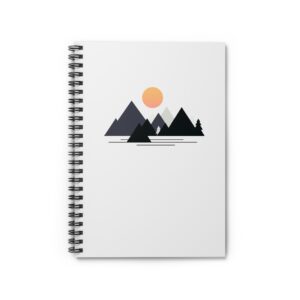 Geo Mountain 8″ Compact Spiral Notebook
