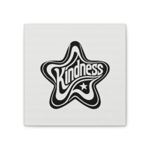 Kindness Star Canvas, 0.75″