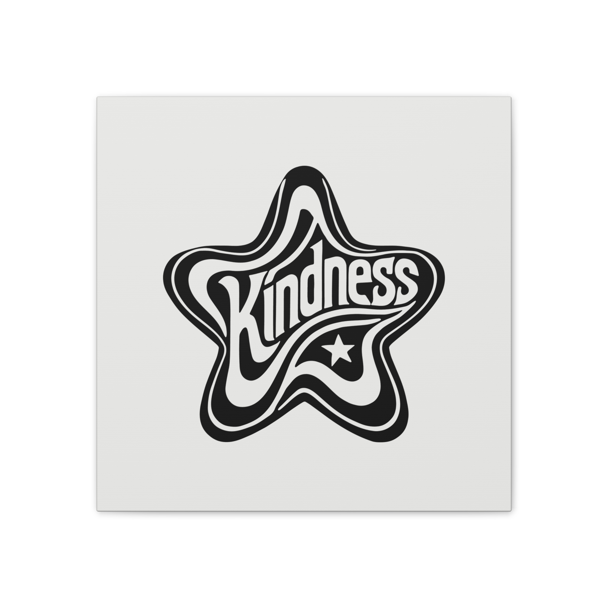 Kindness Star Canvas, 0.75″