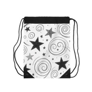 Stars & Swirls Drawstring Bag