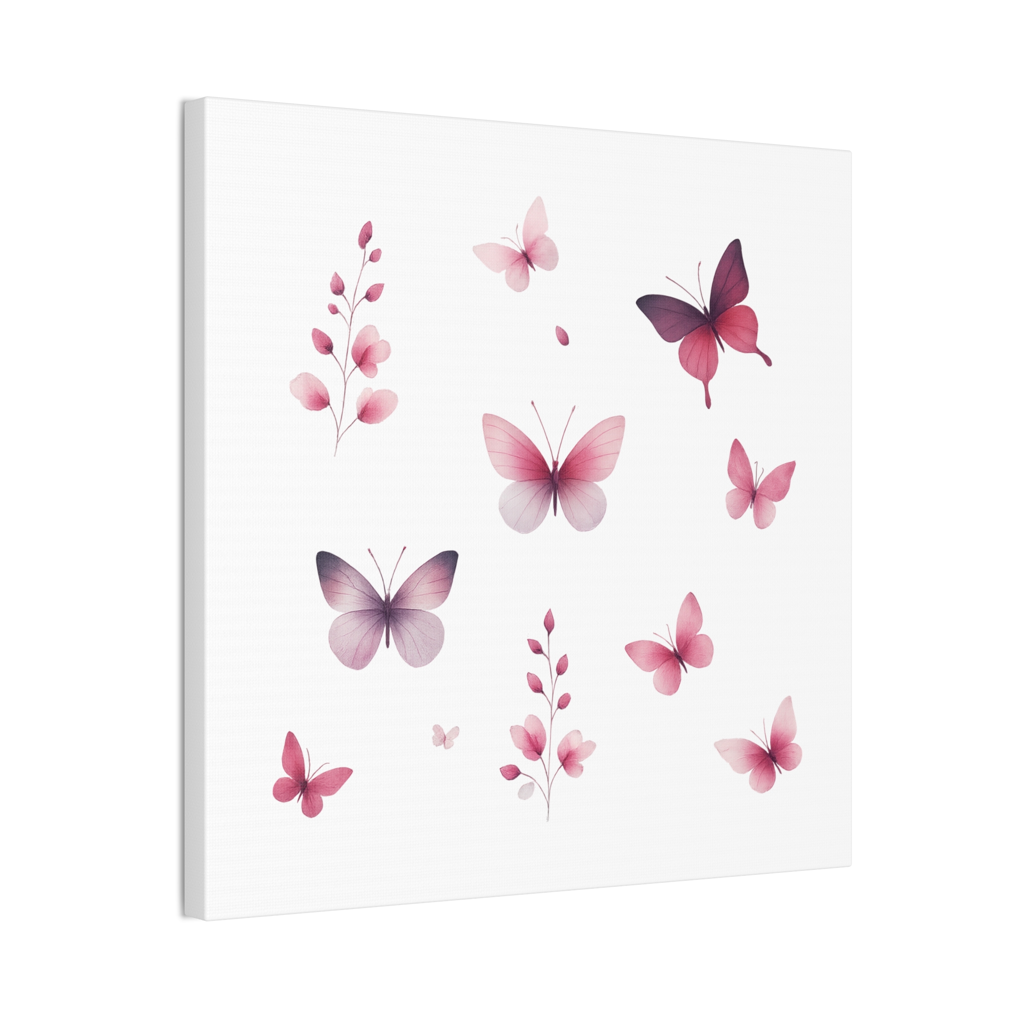 Butterfly Field Canvas Stretched, 0.75″