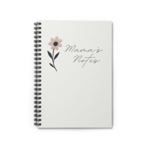 Mama’s Notes Compact 8″ Spiral Notebook