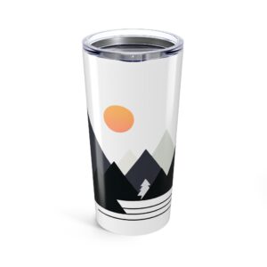 Geo Mountain Tumbler 20oz