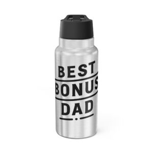 Best Bonus Dad Water Bottle 32oz