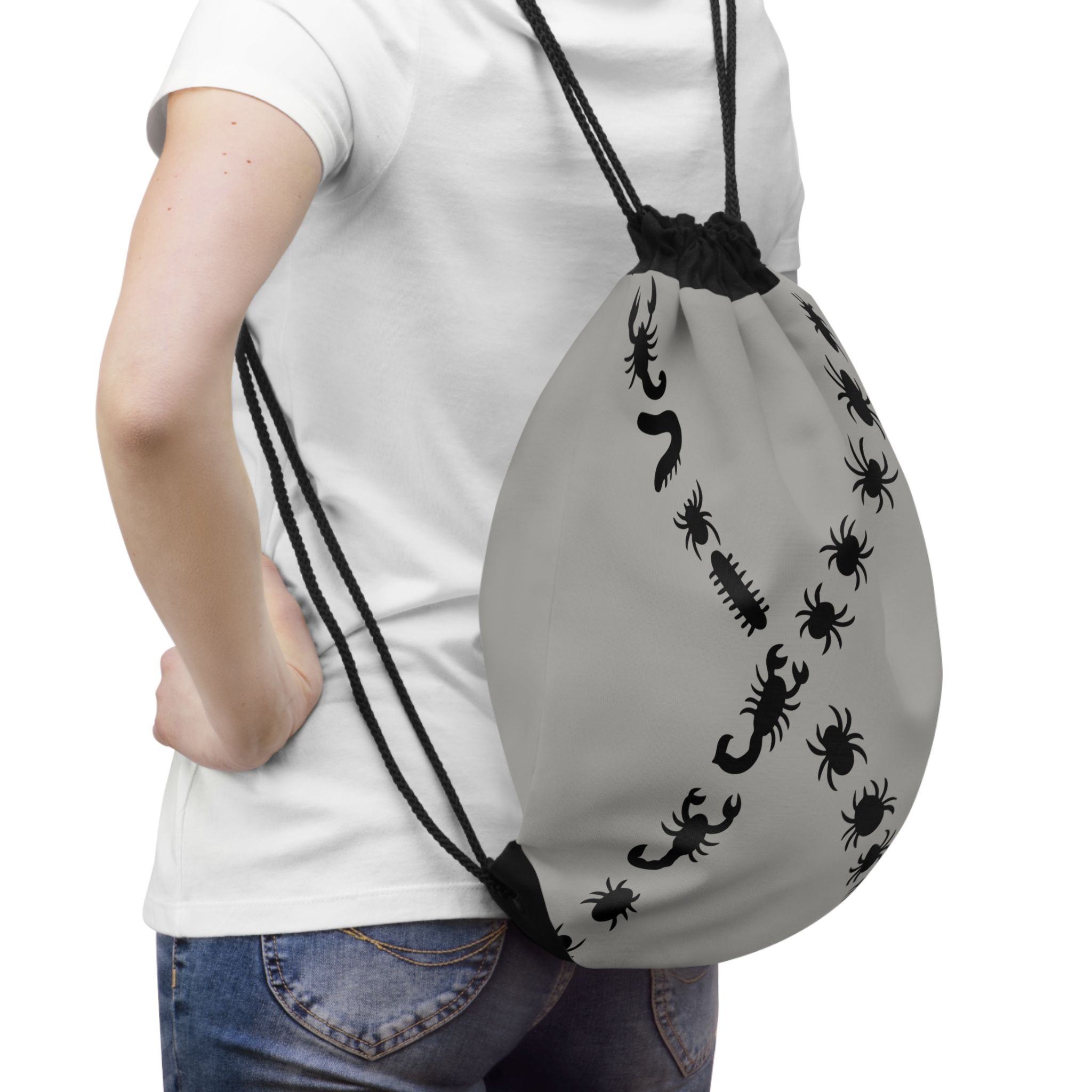 Bug X Drawstring Bag