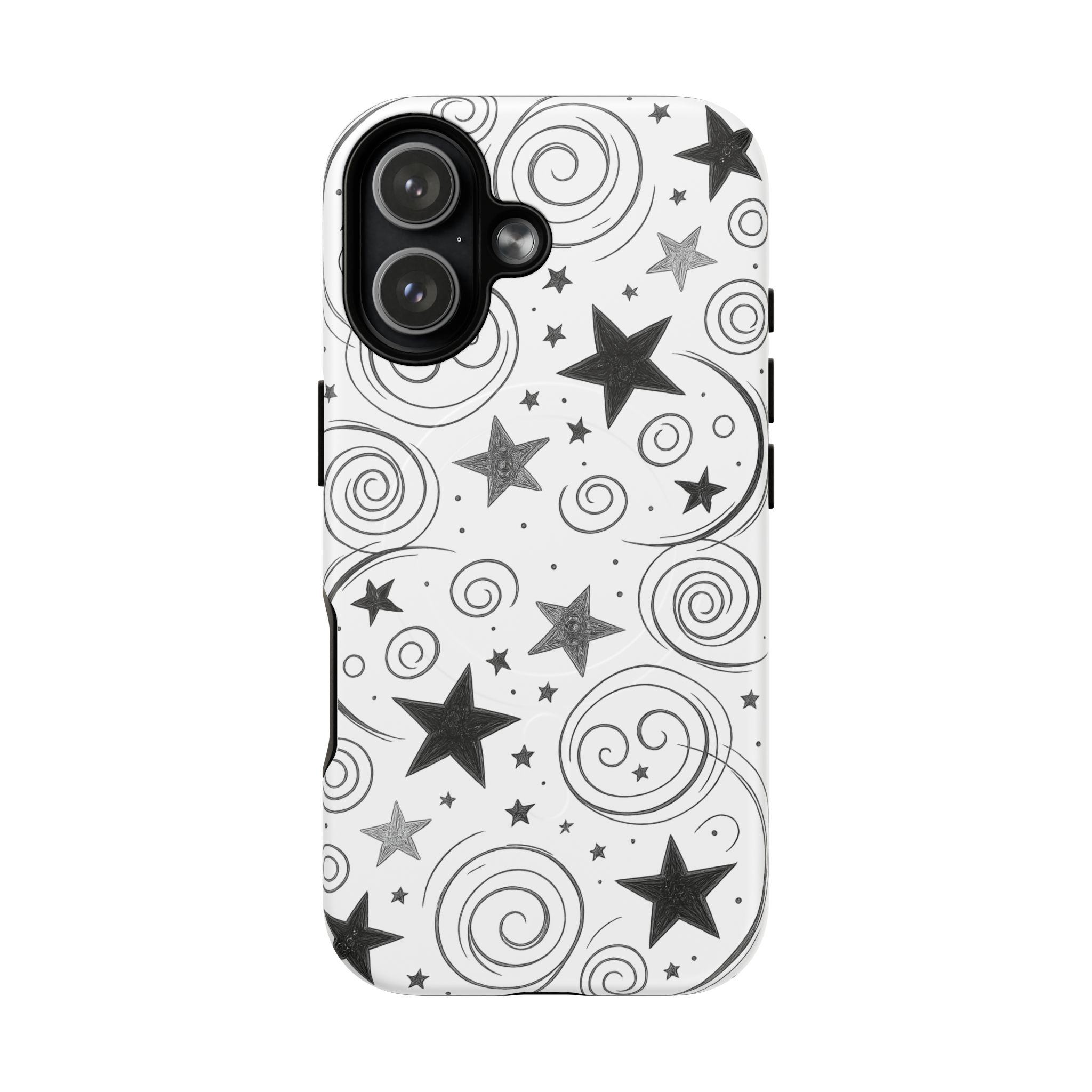 Stars & Swirls Magnetic Phone Case