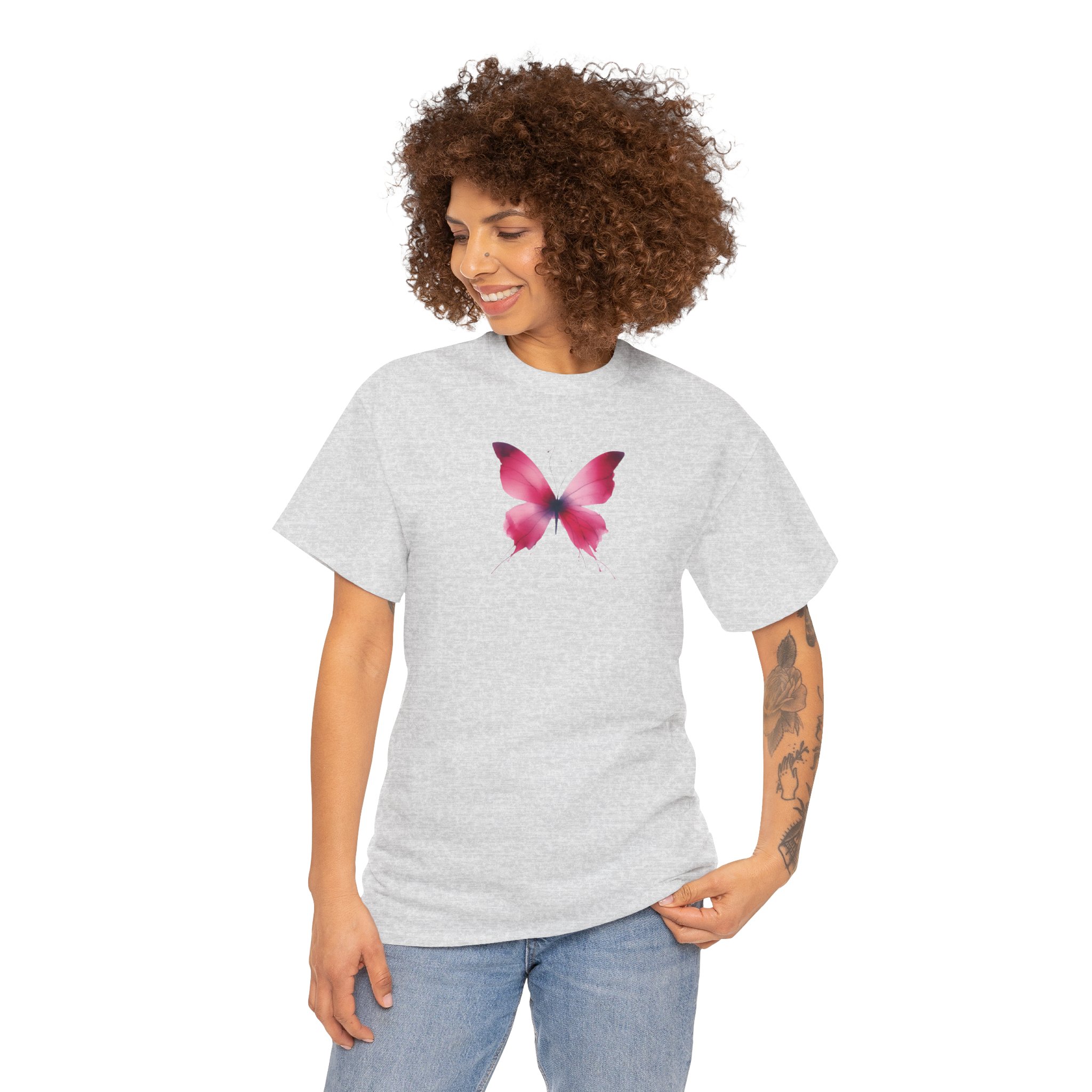 Fuchsia Butterfly T-Shirt